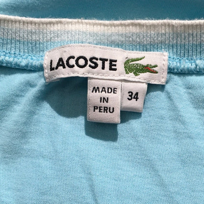 Lacoste Powder Blue Summer Dress Size 34 - Preppy, Casual, Sporty