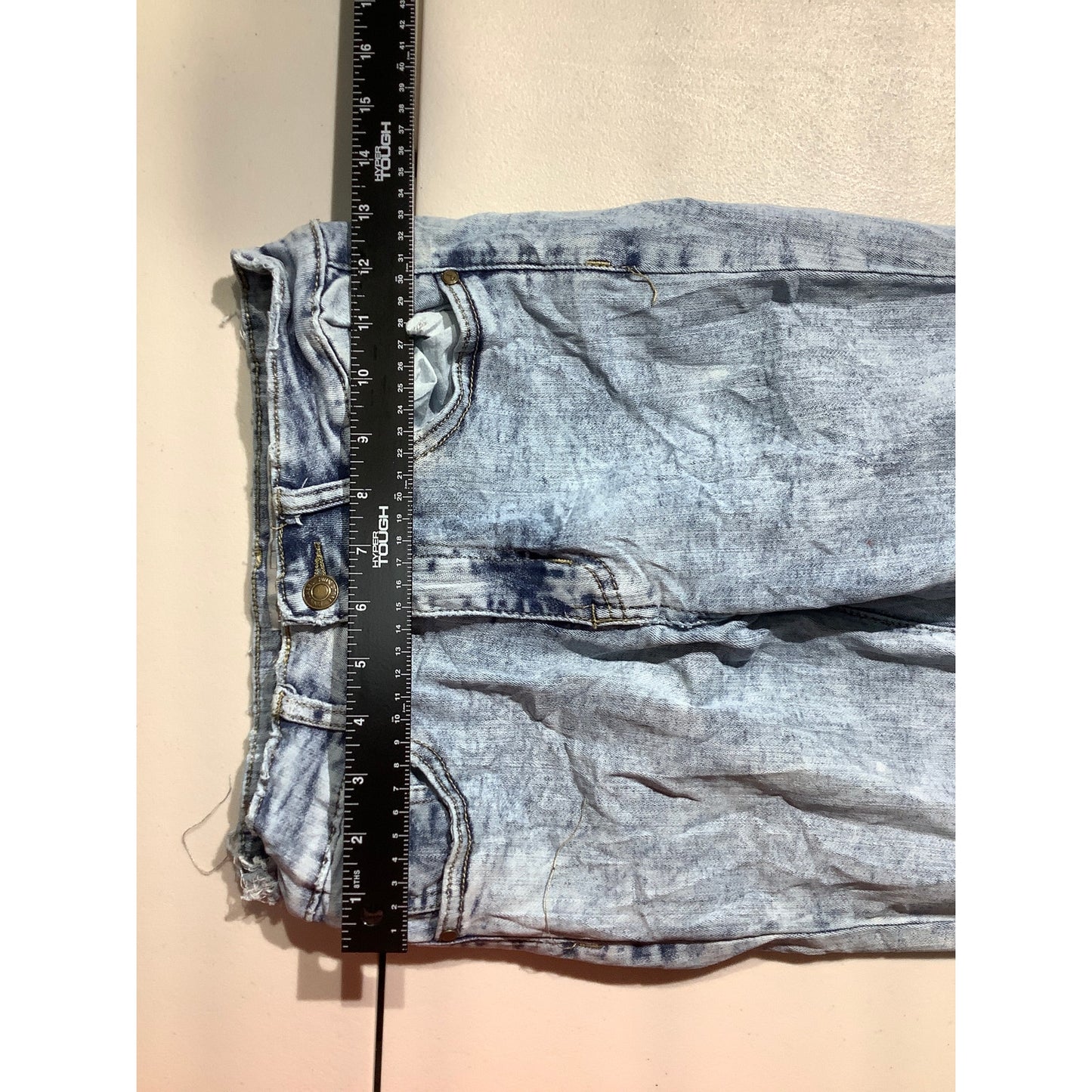 Pink Label 70’s Flare Jeans Women’s Size 5 – Acid Wash, Distressed, Retro