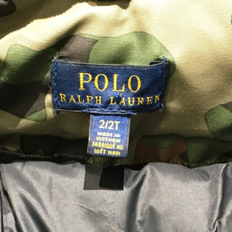 Polo Ralph Lauren Camo Duck Down Jacket 2T – Outdoorsy, Cozy, Streetwear