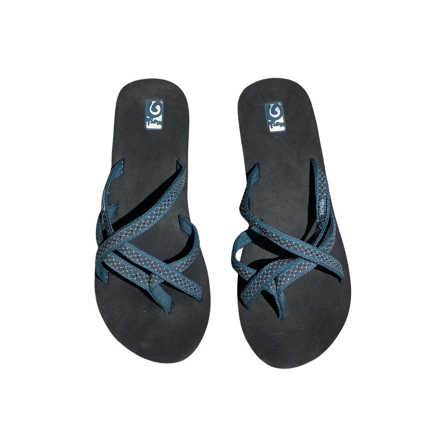 Teva Olowahu Flip Flops Women Size 10  — Beach, Casual, Summer