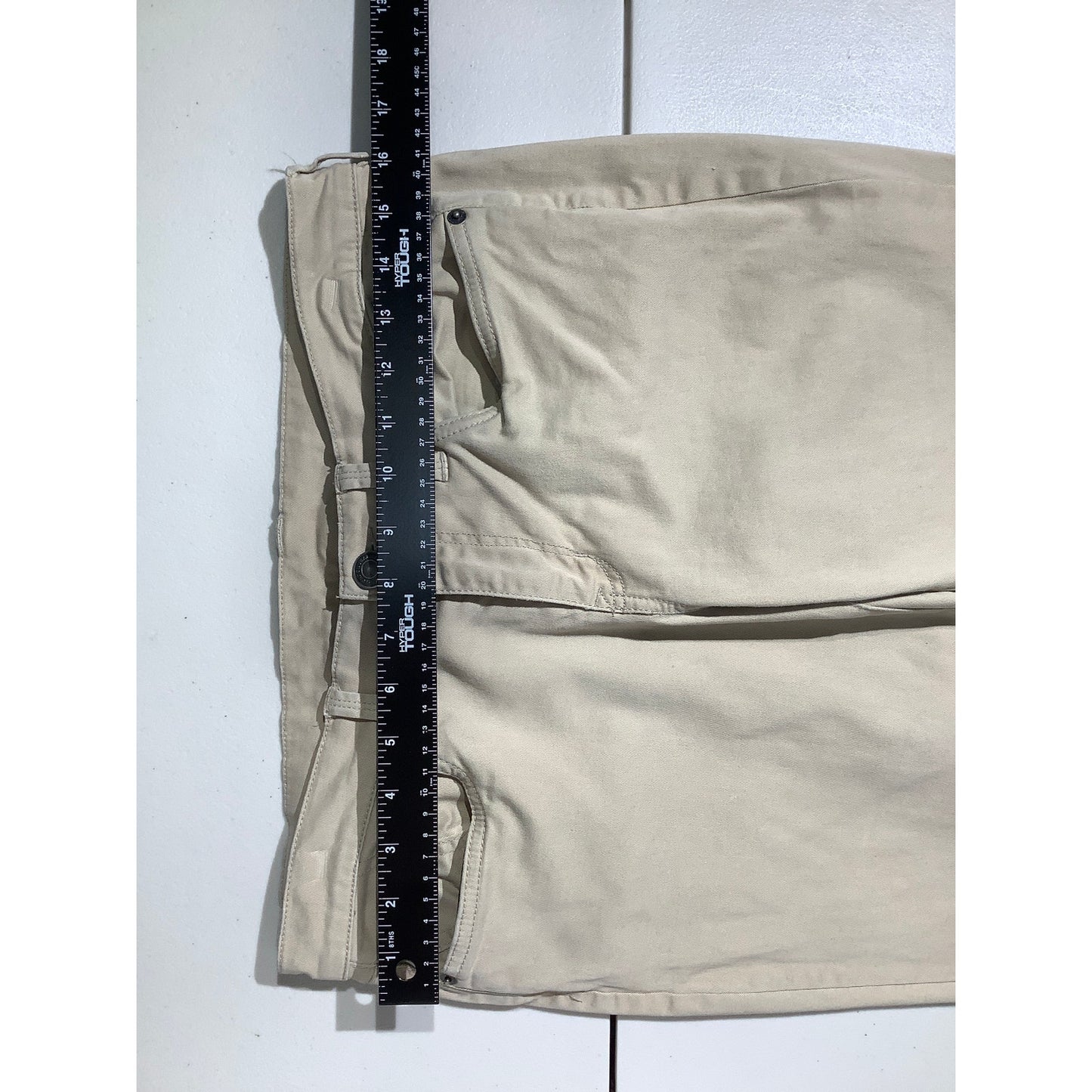 London Jeans Khaki Flare Pants Women’s Size 8 — Casual, Y2K, Classic