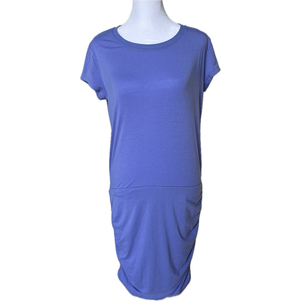 Athleta Dress Ruched Short Sleeve Leisurewear Activewear Small