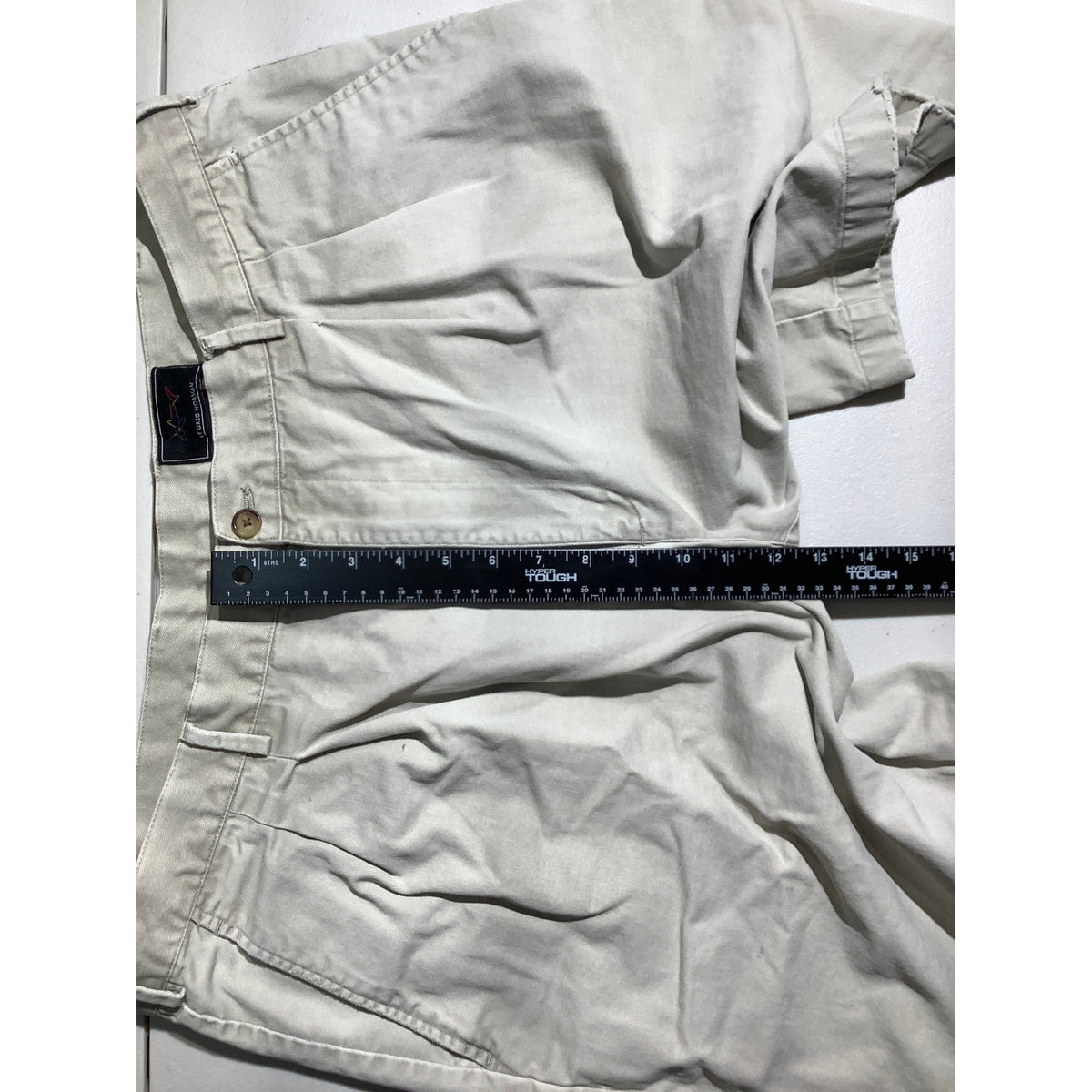 Greg Norman Men’s 42W Light Khaki 100% Cotton Golf Shorts —Casual, Chino, Preppy