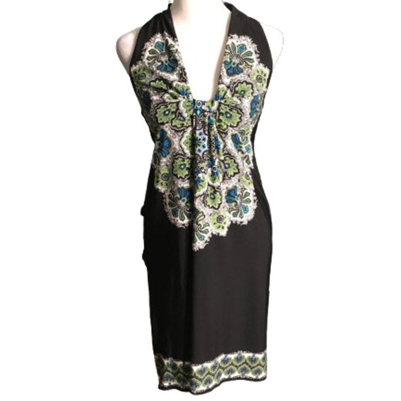 Maggy London Patterned Mini Dress Size 4 – Boho, Statement, Elegant