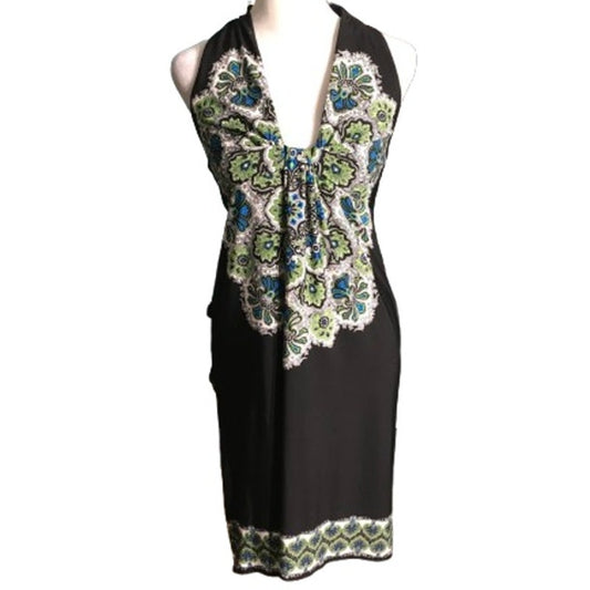 Maggy London Patterned Mini Dress Size 4 – Boho, Statement, Elegant