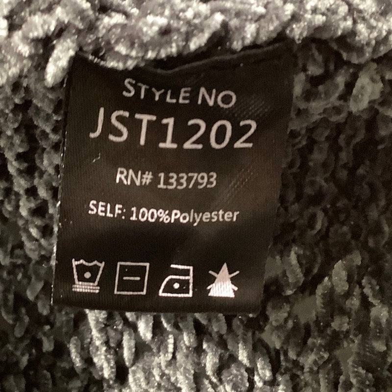POL Dark Gray Oversized Knit Sweater Women’s Size S — Chunky, Casual, Cozy