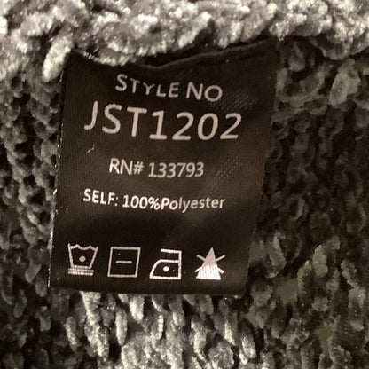 POL Dark Gray Oversized Knit Sweater Women’s Size S — Chunky, Casual, Cozy