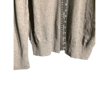Gap Gray V-Neck Sweater Men’s Size XL – Classic, Soft Knit, Casual