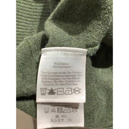 Eddie Bauer V-Neck Sweater Men’s Size Large — Cashmere Blend, Soft Knit, Classic