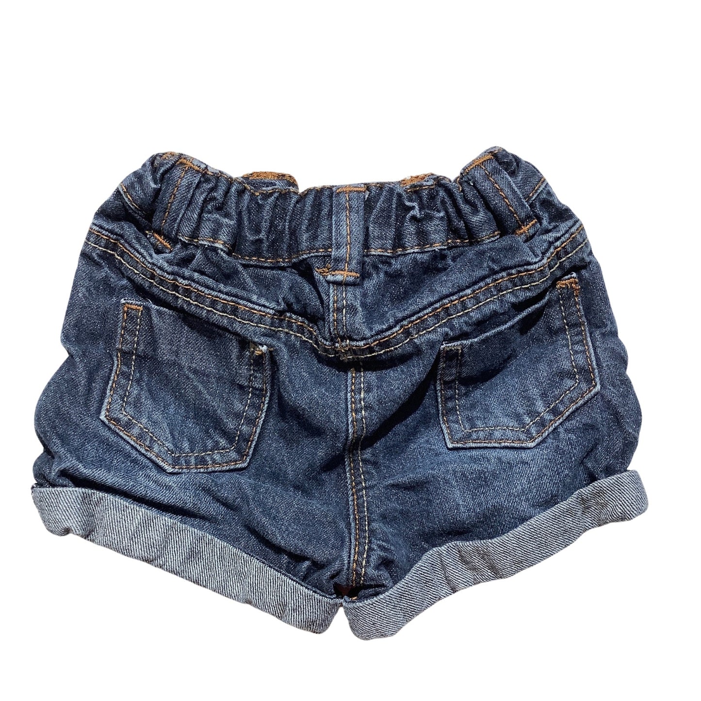 Kiabi Infant Denim Shorts 9 Months Blue — Baby, Stretch Waist, Casual