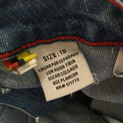 GOGO Jeans Distressed Denim Blue Jeans Size 15 - Y2K, Baddie, Grunge