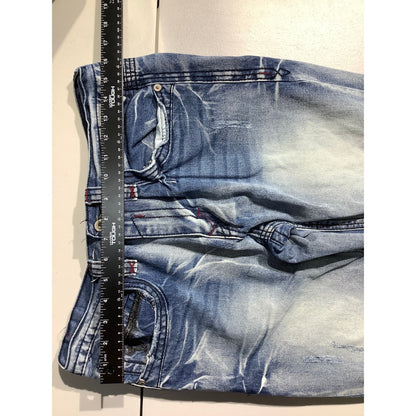 Nation of Saints Men’s Jeans Size 32W x 30L – Stone Wash, Straight, Cotton