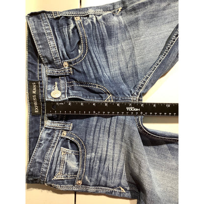Express Jeans Women’s Skinny Jeans Size 2R — Stretch, Casual, Low Rise