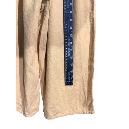 Rebellion Mustard Yellow Linen Blend Jumpsuit Women’s XS - Boho, Casual, Summer