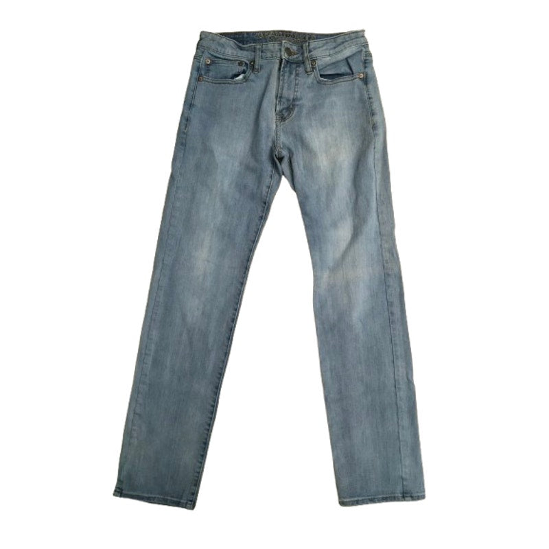 American Eagle 360 Extreme Flex Slim Straight Jeans 28W 32L - Casual, Modern
