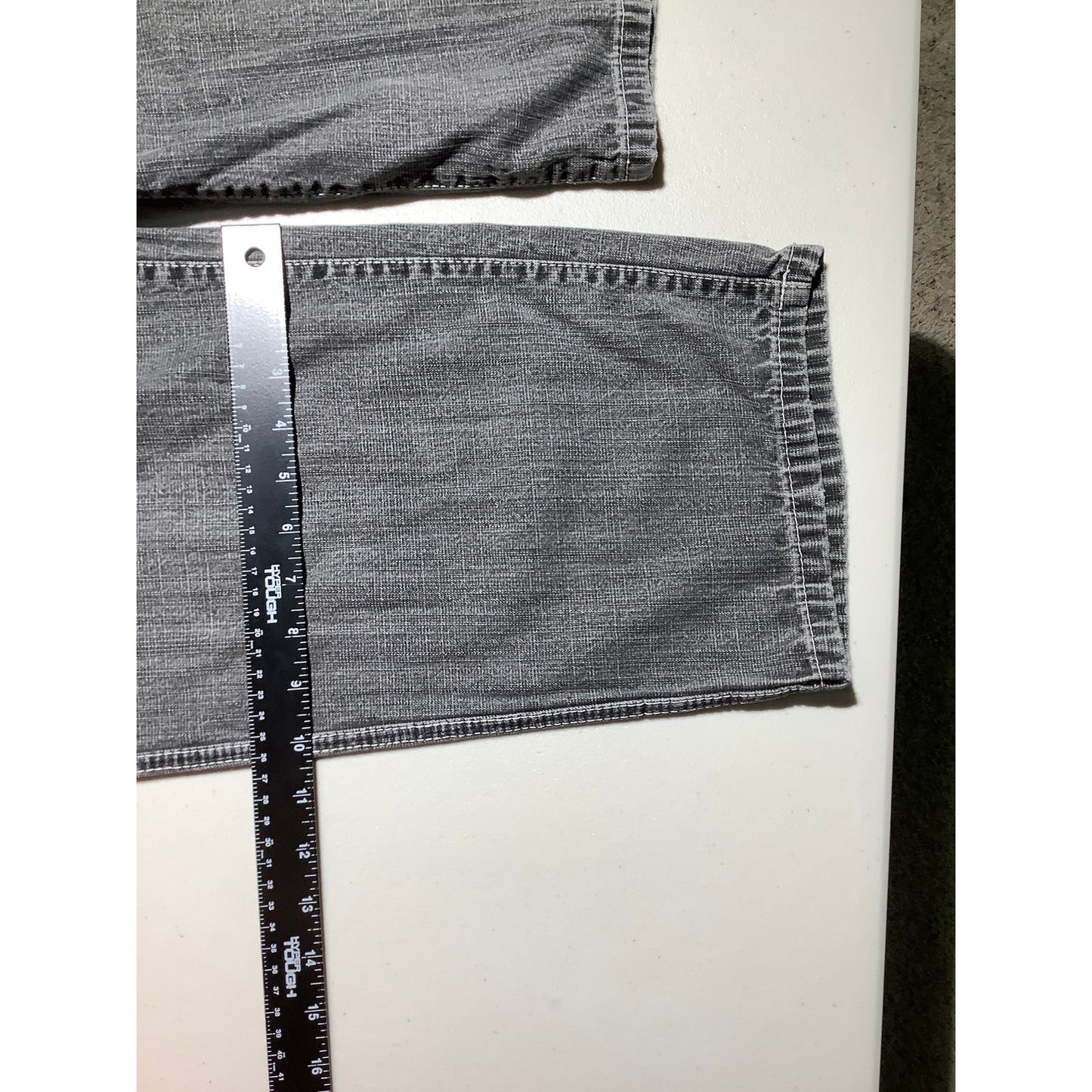 Rock Revival Gray Baggy Jeans Men’s 38W 32L — Streetwear, Relaxed, Y2K