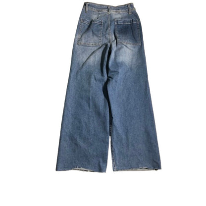 Oat Wide Leg Jeans 6/28 - Y2K, Streetwear, Casual, Vintage