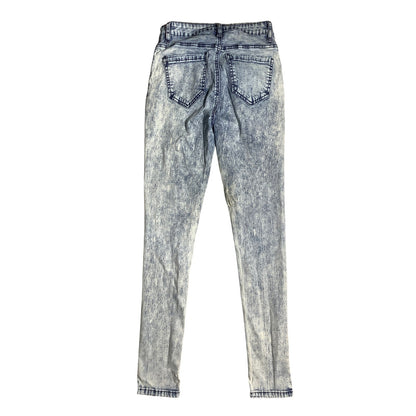 Iris Jeans Skinny Jeans Girls Size 5 Acid Wash— Distressed, Retro, Everyday