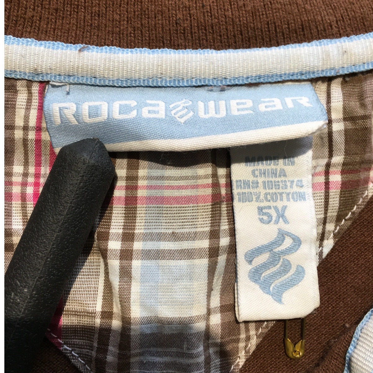 Rocawear Men's Polo Shirt Size 5X - Streetwear, Y2K, Casual
