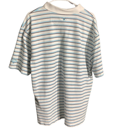 Callaway Golf Striped Polo Shirt Men’s Size XXL — Classic, Cotton, Golf