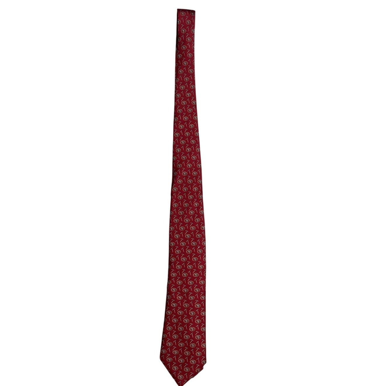 Vineyard Vines San Francisco 49ers NFL Silk Tie Red — Sports, Logo, Classic