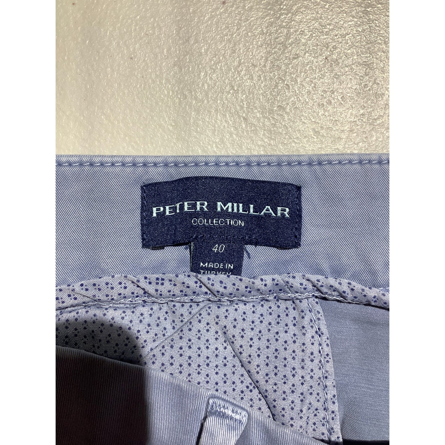 Peter Millar  Flat Front Shorts Men’s Size 40 — Classic, Casual, Stretch Cotton