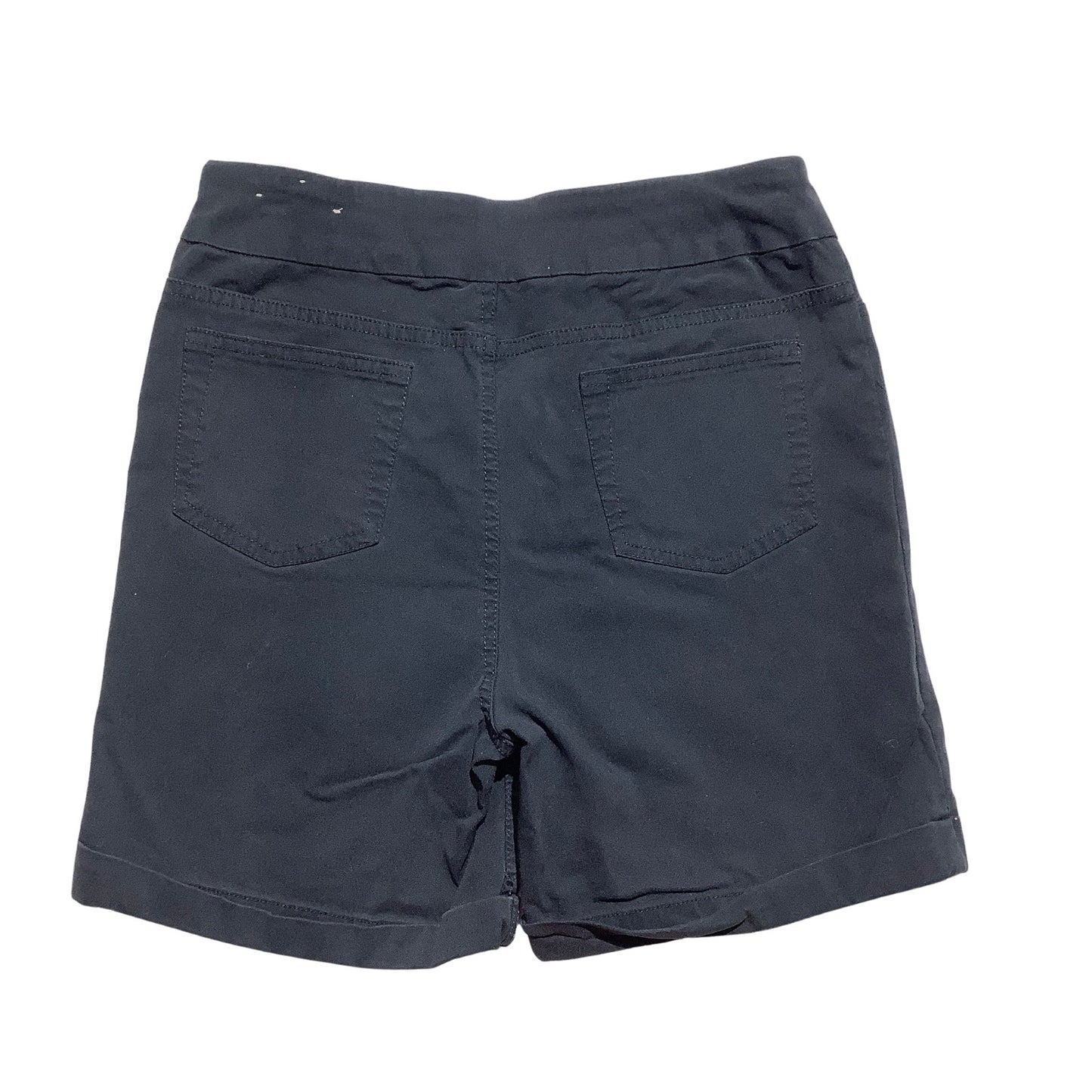 Soft Surroundings Black Bermuda Shorts Women Small — Stretch, Casual, Comfort