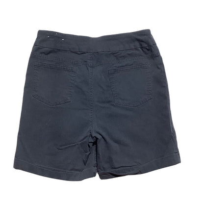 Soft Surroundings Black Bermuda Shorts Women Small — Stretch, Casual, Comfort
