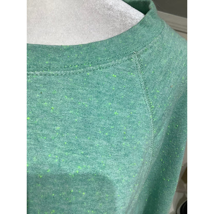 J.Crew Black Label Seafoam Green Sweatshirt XL - Casual, Cozy, Streetwear