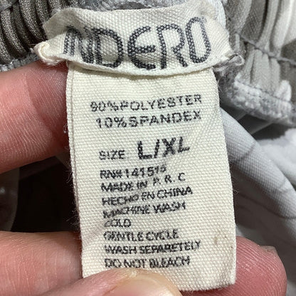 Indero Camo Jogger Pants White/Gray Youth LG/XL — Athletic, Streetwear, Casual