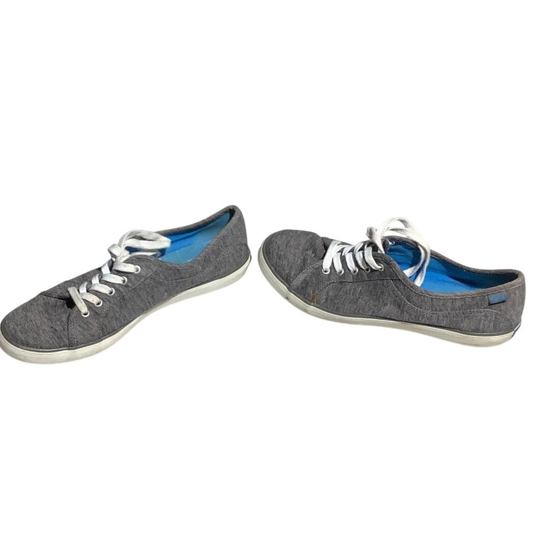 Keds Champion Gray Canvas Sneakers Women’s 8 — Casual, Everyday, Travel