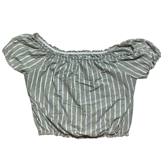 American Eagle Off-Shoulder Crop Top Women’s Size XS-Cottagecore, Summer, Casual