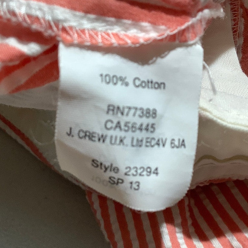 J.Crew striped Seersucker Mini Skirt Women’s Size 0 — Preppy, Coastal, Summer