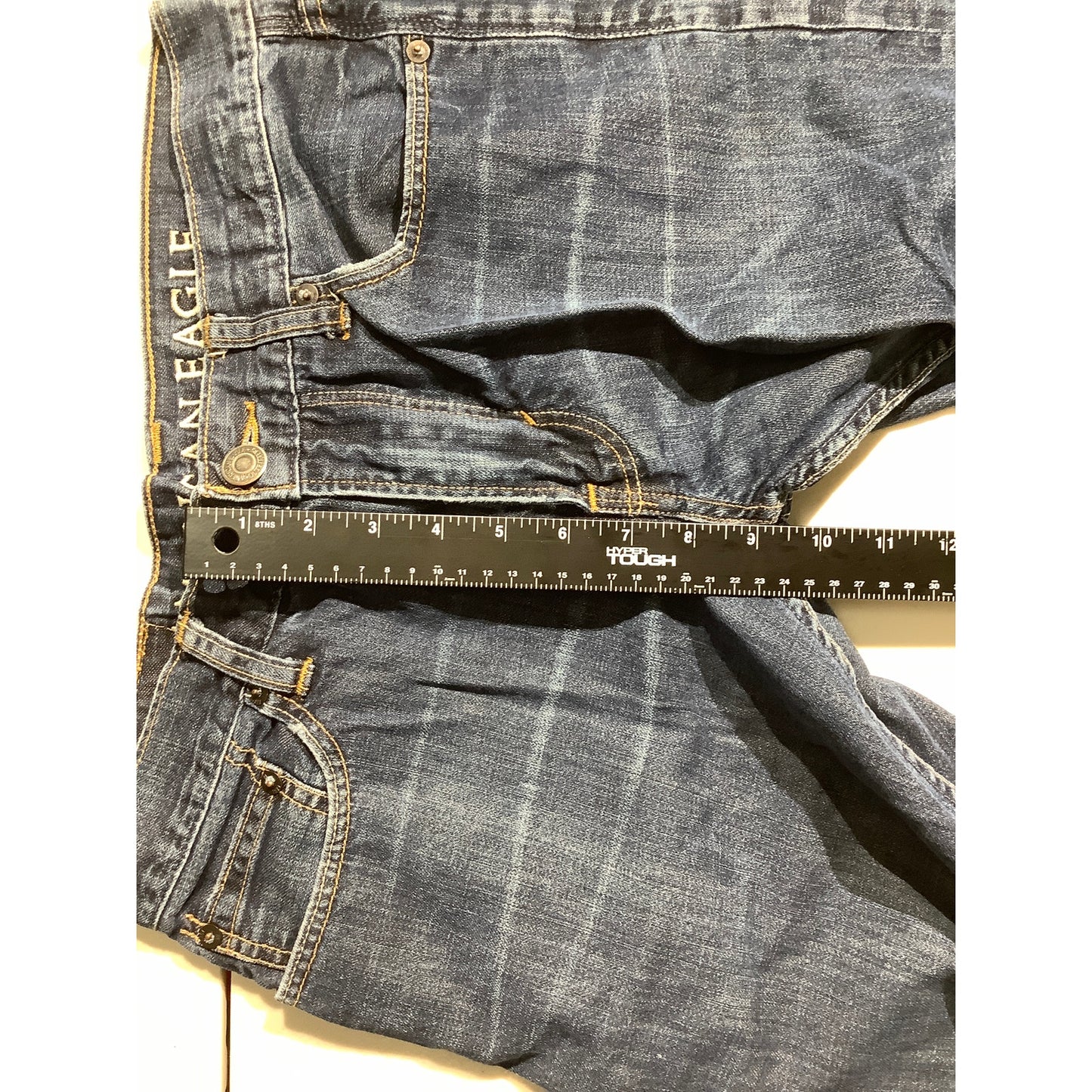 American Eagle Straight Jeans Men’s 30W x 30L – Straight, Classic, Dark Wash