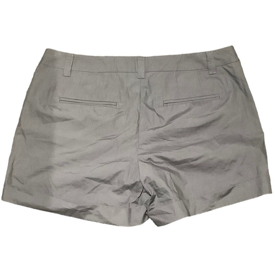 J.Crew Gray Cotton Shorts, Size 10 – Minimalist Classic Casual