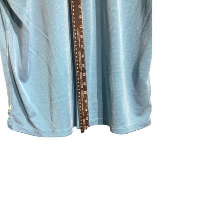 Tommy Bahama Blue Textured Polo Shirt Men’s XXL — Coastal, Golf, Resort