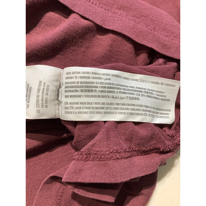 Abercrombie & Fitch Burgundy Logo Tee Size M – Y2K, Streetwear, Casual
