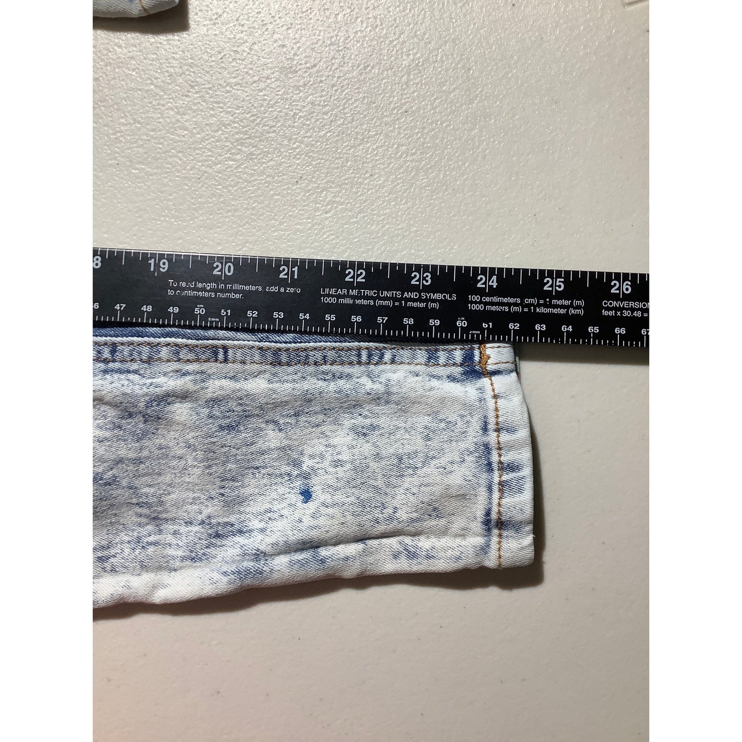 Liberty Valor Kids’ Jeans Size L 14/16 — Blue, Acid-Wash, Distressed