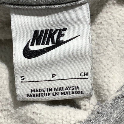 Nike Light Gray Pullover Hoodie Youth Size S — Athletic, Casual, Streetwear
