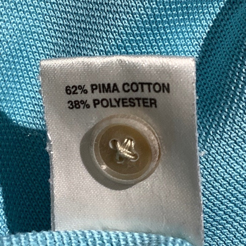 Tommy Bahama Light Blue Polo Shirt Men XXL — Casual, Golf, Classic