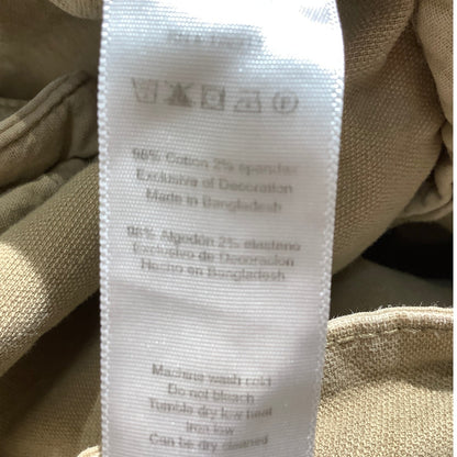 JACHS Khaki Cargo Pants Men’s 38x30 — Casual Utility, Pockets, Outdoor Wear