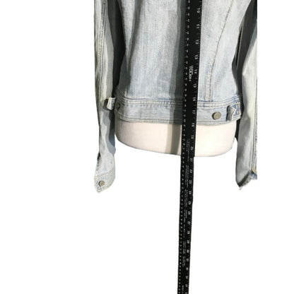 Hollister Vintage Light Wash Jean Jacket Size M - Y2K, Casual, Streetwear