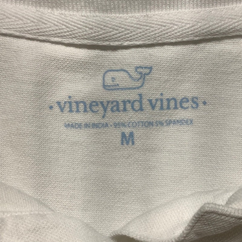 Vineyard Vines Kids White Polo Shirt Size M — Preppy, Casual, Classic