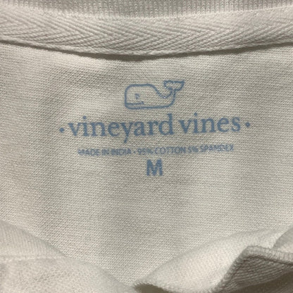 Vineyard Vines Kids White Polo Shirt Size M — Preppy, Casual, Classic
