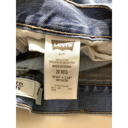 Levi’s 511 Slim Jeans Men’s Size 30W x 30L – Slim, Light Wash, Classic