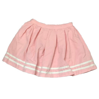 Hot Topic Pink and White Mini Skirt - Tenniscore, Preppy, Coquette