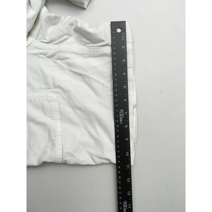 American Eagle White Carpenter Shorts Size 6 - Casual, Utility, Streetwear