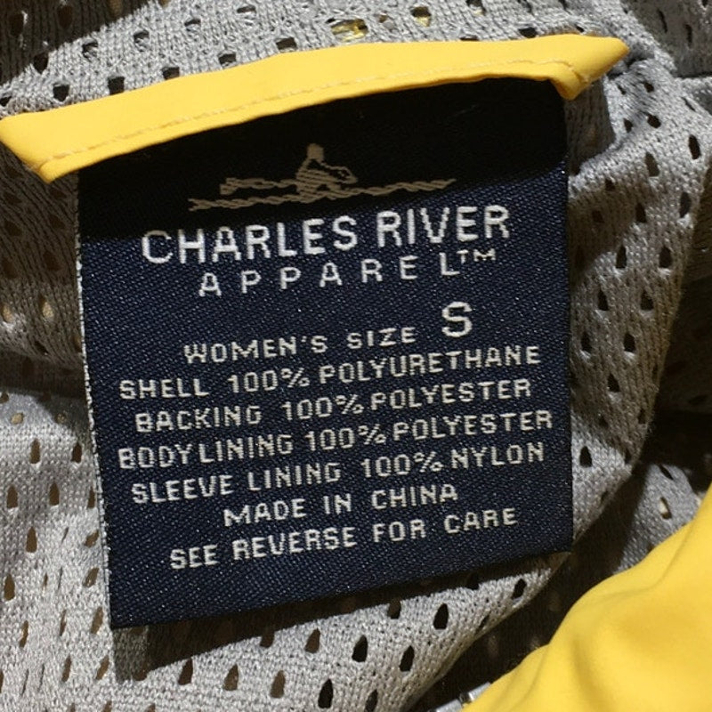Charles River Apparel Reflective Rain Coat Size S - Outdoor, Functional, Classic