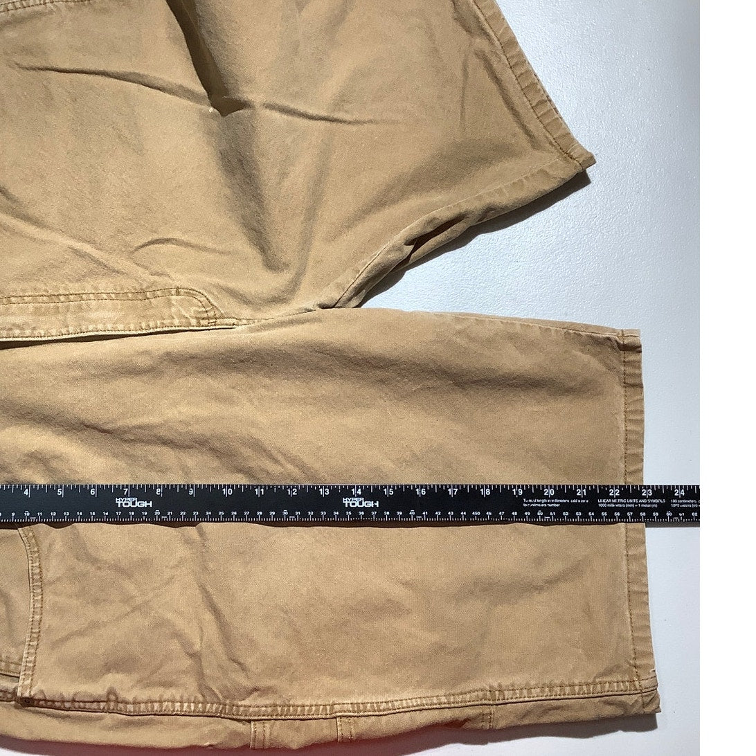 Dickies Denim Work Shorts, Beige, Men’s Size 44 — Utility, Casual, Durable