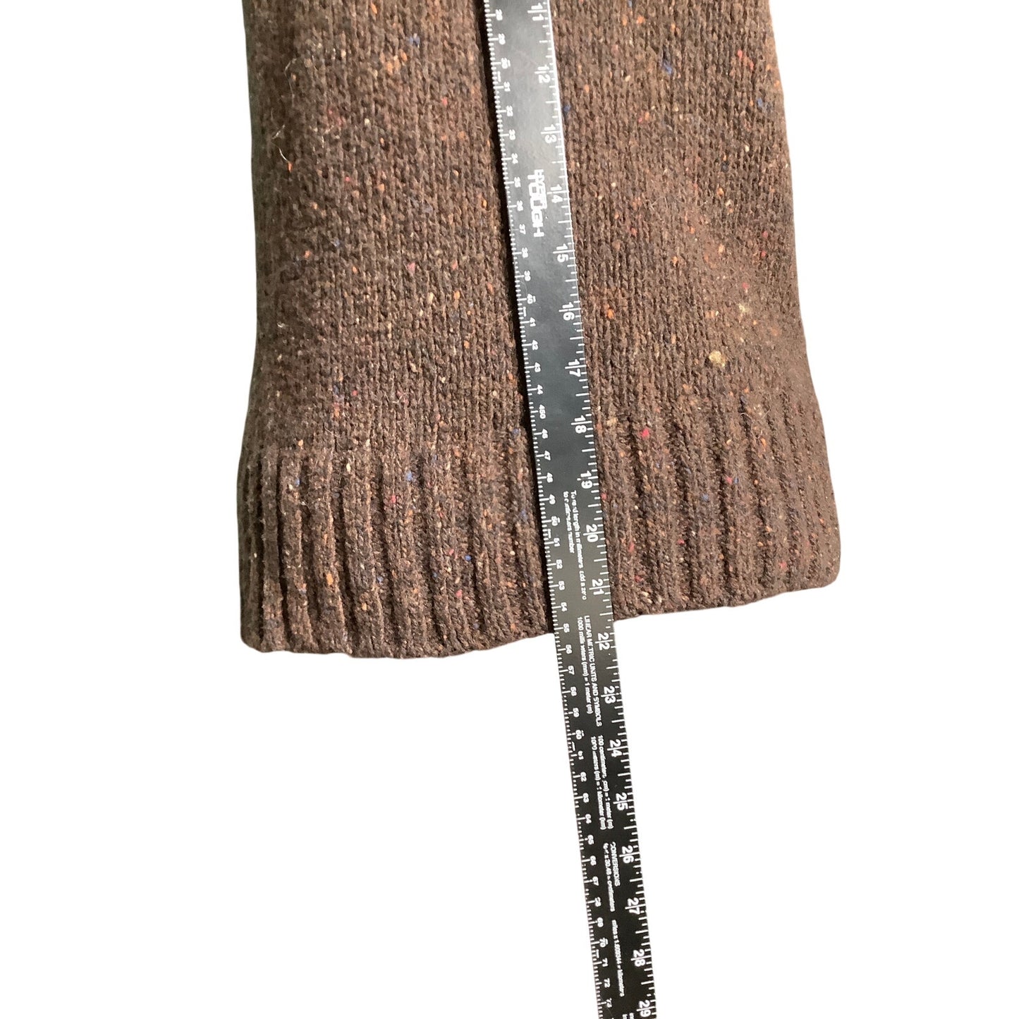 Talbots Confetti Knit Sleeveless Zip Hoodie Women Small — Cozy, Layering, Casual